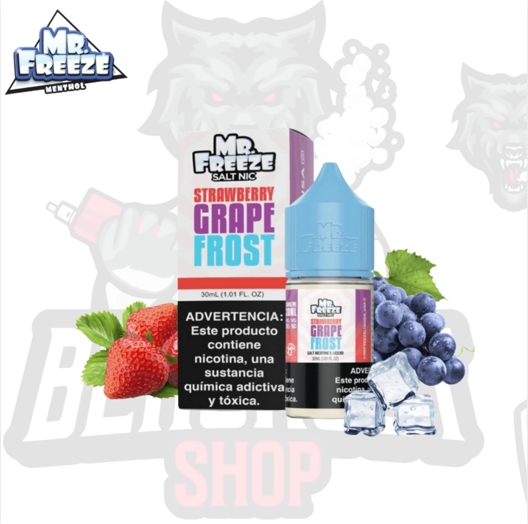 Mr Freeze Salt - Strawberry Grape Frost 30ML 50MG