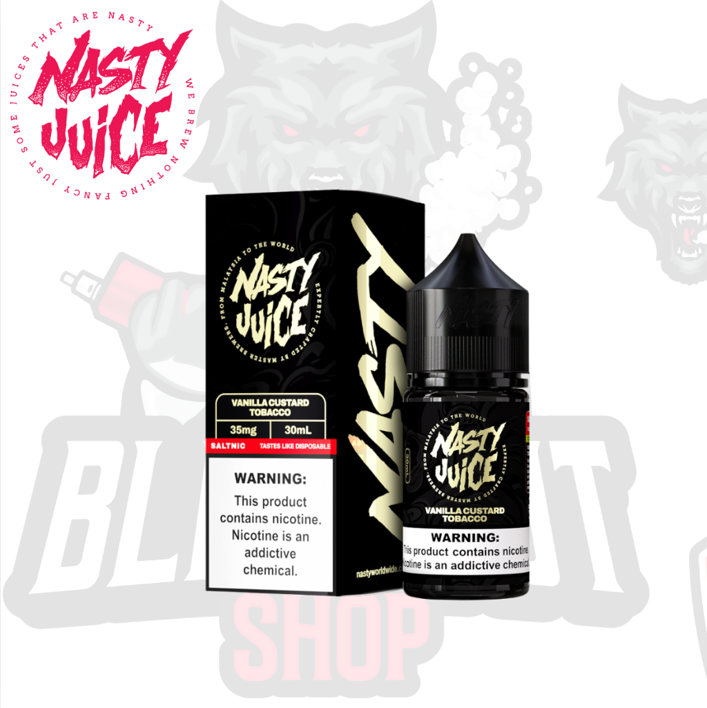 Nasty Salt Smooth - Vanilla Custard 30ML 35MG