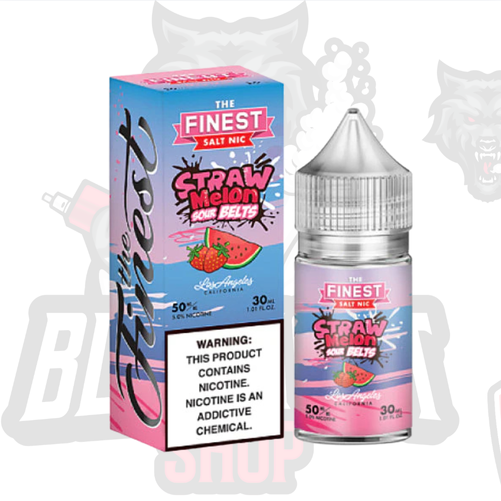Finest Salt - Straw Melon Sour Belts 30ML 50MG