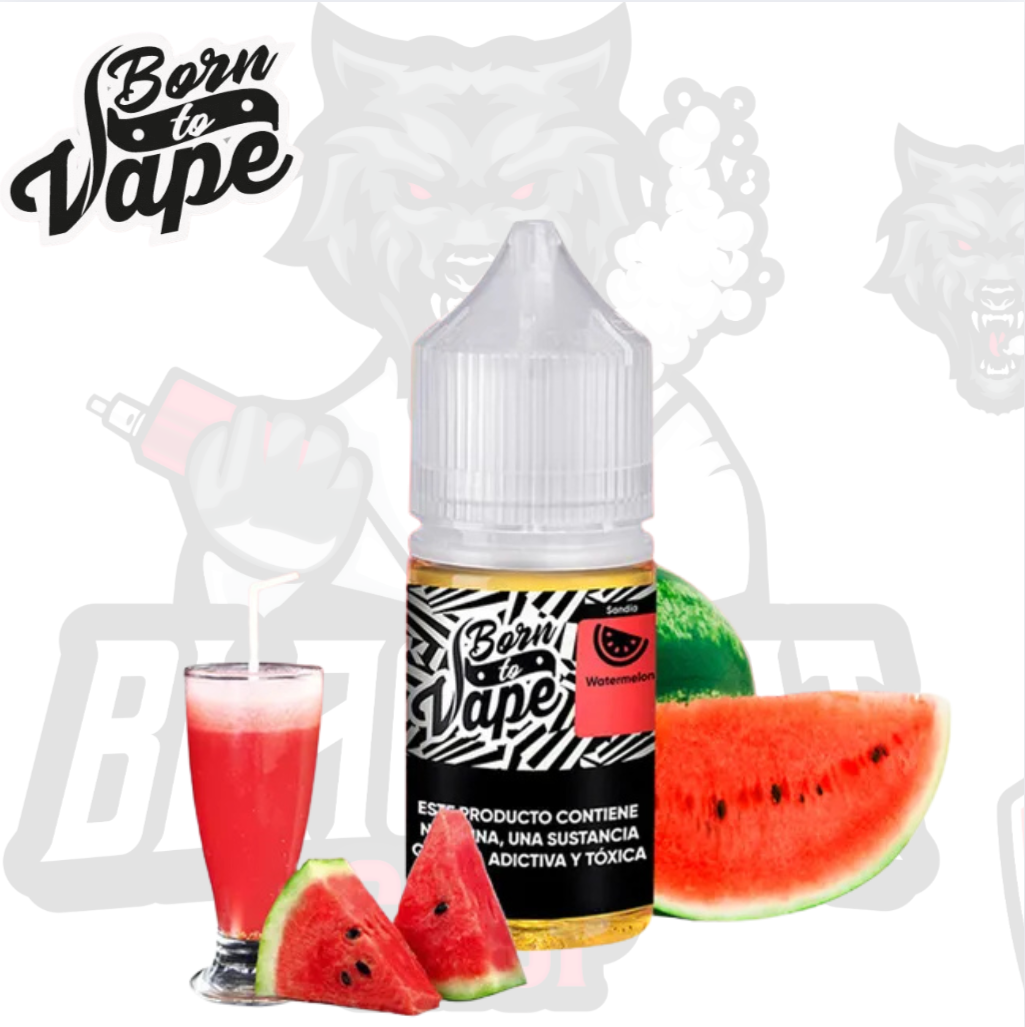 Born To Vape Salt - Watermelon Ice 30ML 35MG