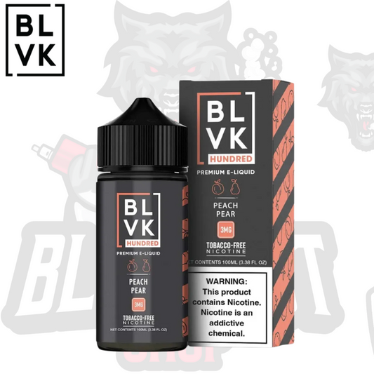 Blvk Hundreds - Peach Pear 3MG 100ML