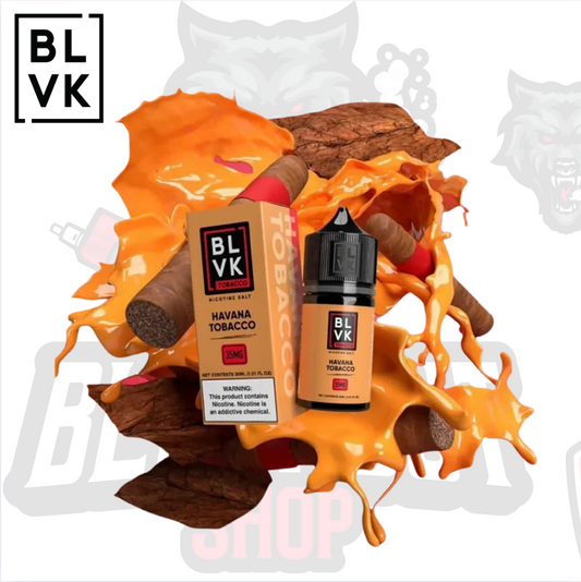 Blvk Salt Remix - Havana Tobacco 30ML 50MG