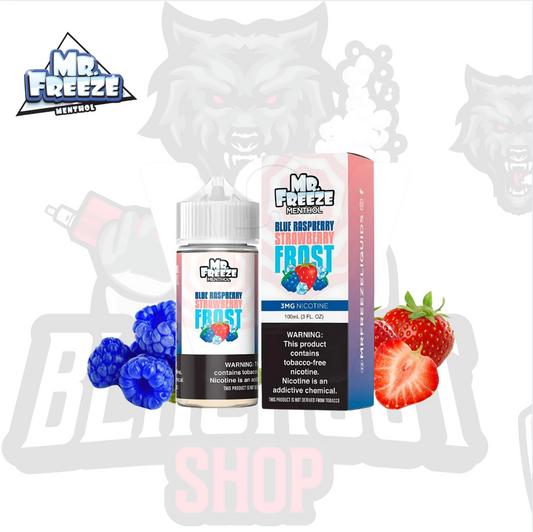Mr Freeze - Blue Raspberry Strawberry Frost 100ML 3MG
