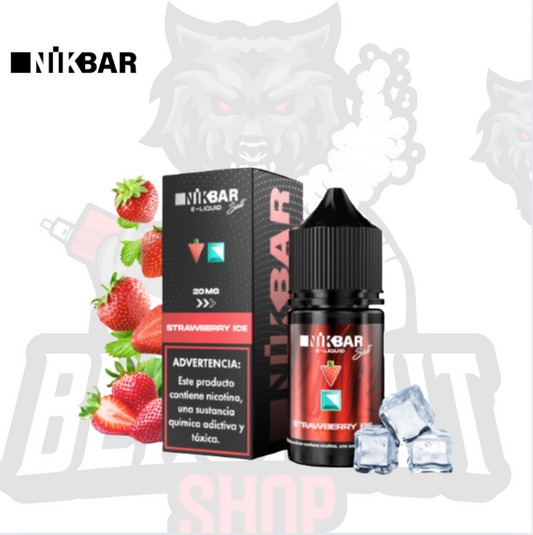 Nikbar Salt - Strawberry Ice 30ML 35MG