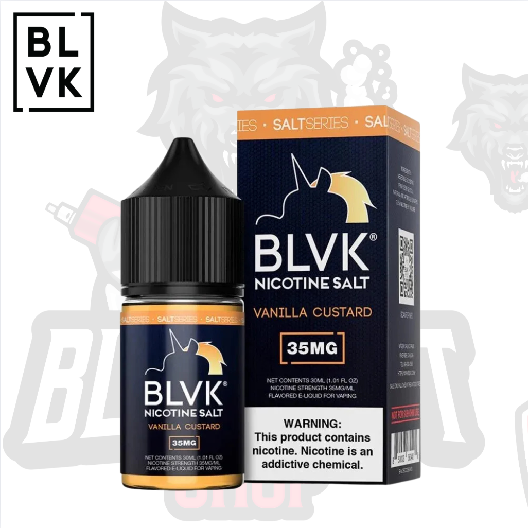 Blvk Salt - Vanilla Custard 30ML 50MG
