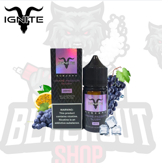 Ignite Salt - Grape Passion Slush 30ML 35MG