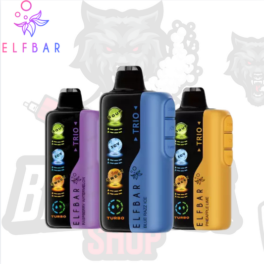 Pod Descartável Trio 40K - 40000 puffs | Elf Bar