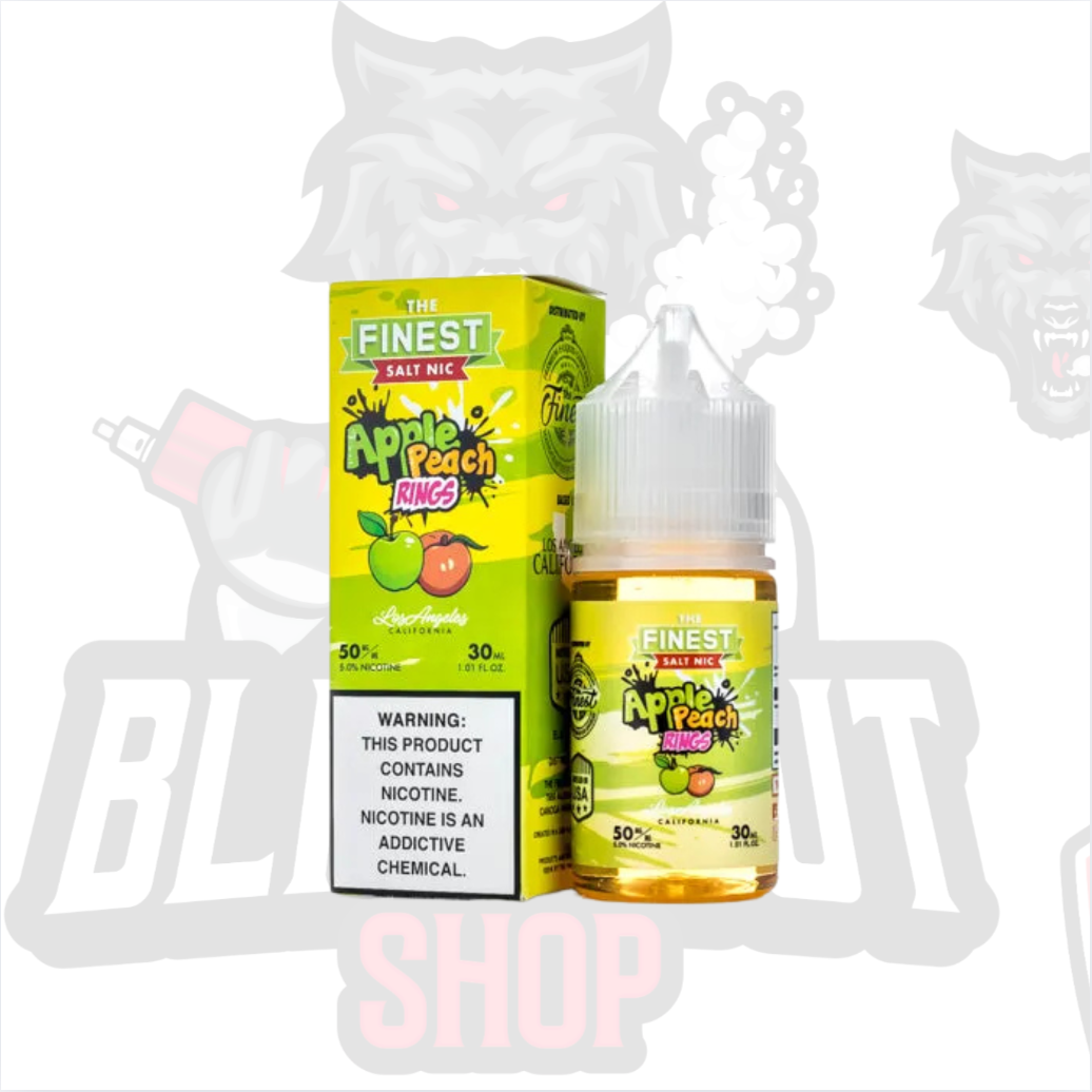 Finest Salt - Apple Peach Rings 30ML 50MG