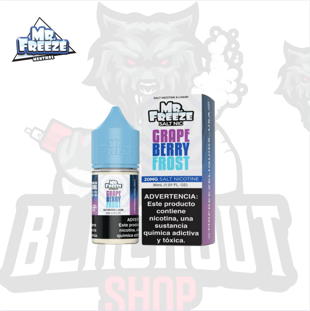 Mr Freeze Salt - Grape Berry Frost 30ML 50MG