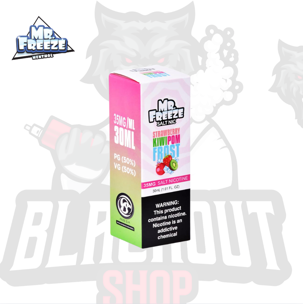 Mr Freeze Salt - Strawberry Kiwi Pom 30ML 50MG