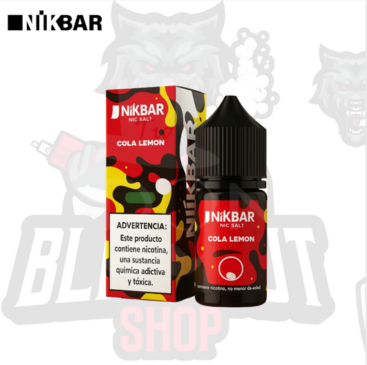 Nikbar Salt - Cola Lemon 30ML 50MG