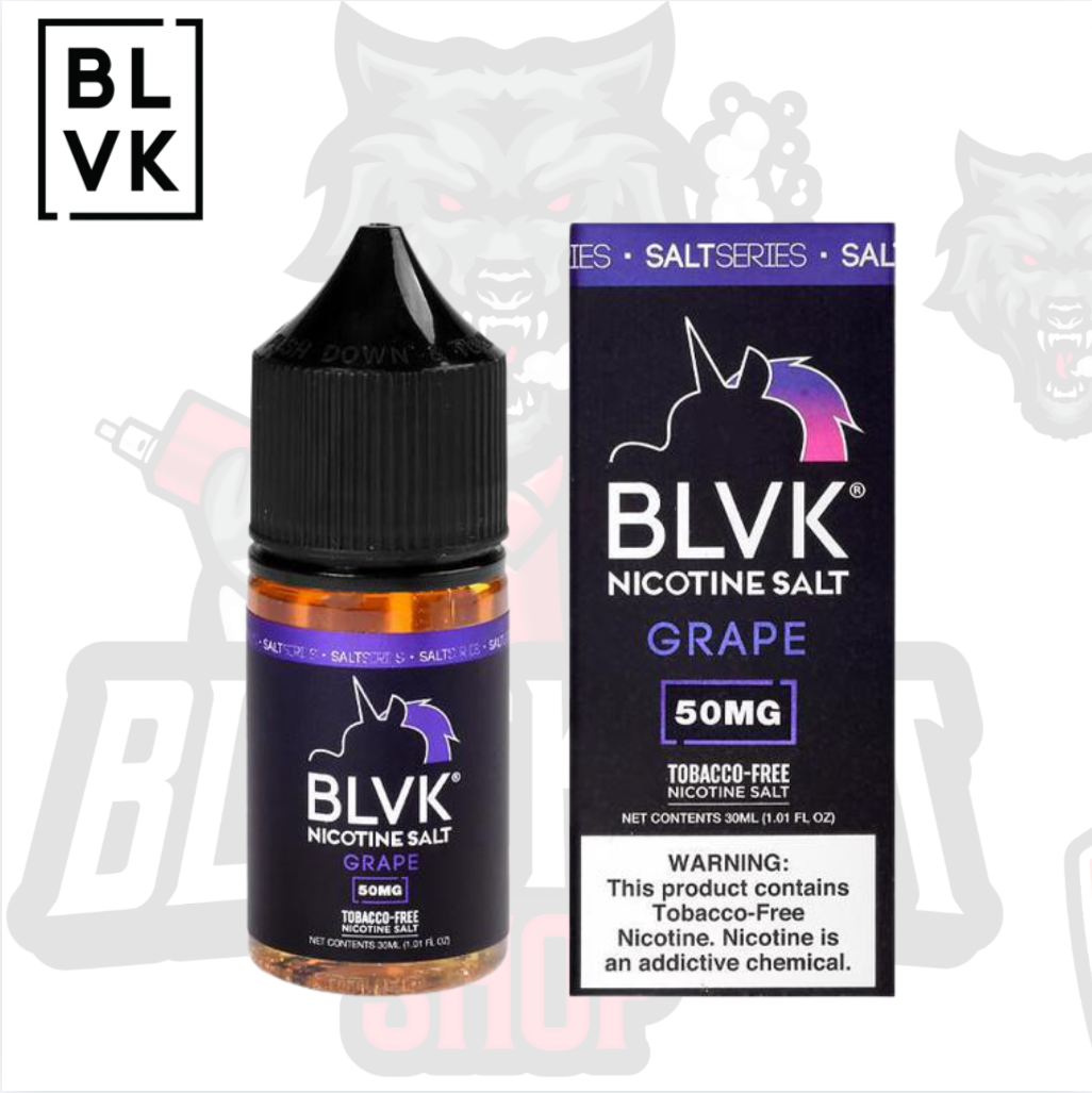 Blvk Salt Grape 30ml 35mg - Juice Nic Salt Premium Uva