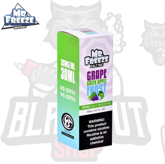Mr Freeze Salt - Grape Green Apple 30ML 50MG