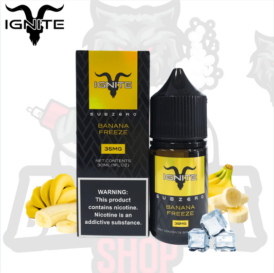 Ignite Salt - Banana Freeze 30ML 35MG
