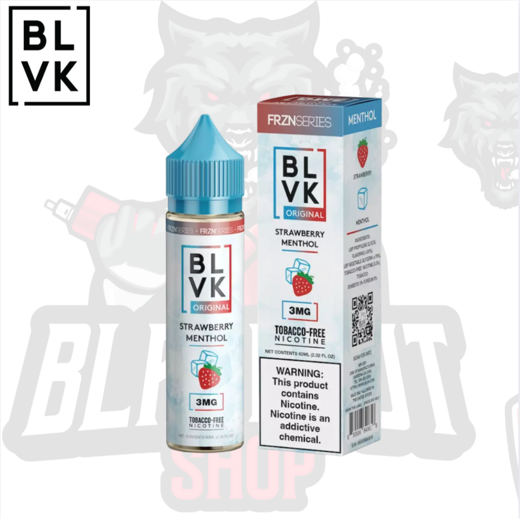 Blvk Original - Strawberry Menthol 60ML 3MG