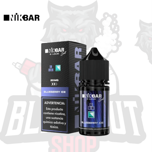 Nikbar Salt - Blueberry Ice 30ML 35MG
