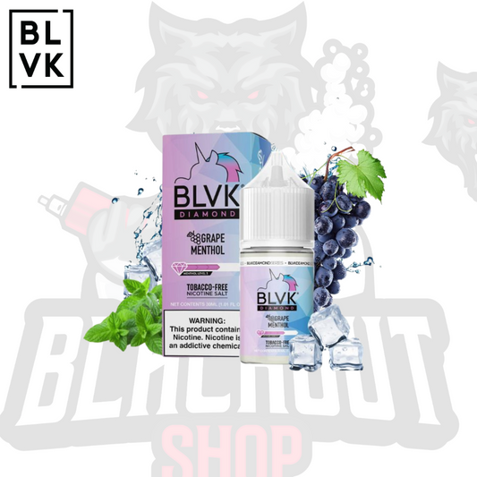 Blvk Salt Diamond - Grape Menthol 30MG 35MG